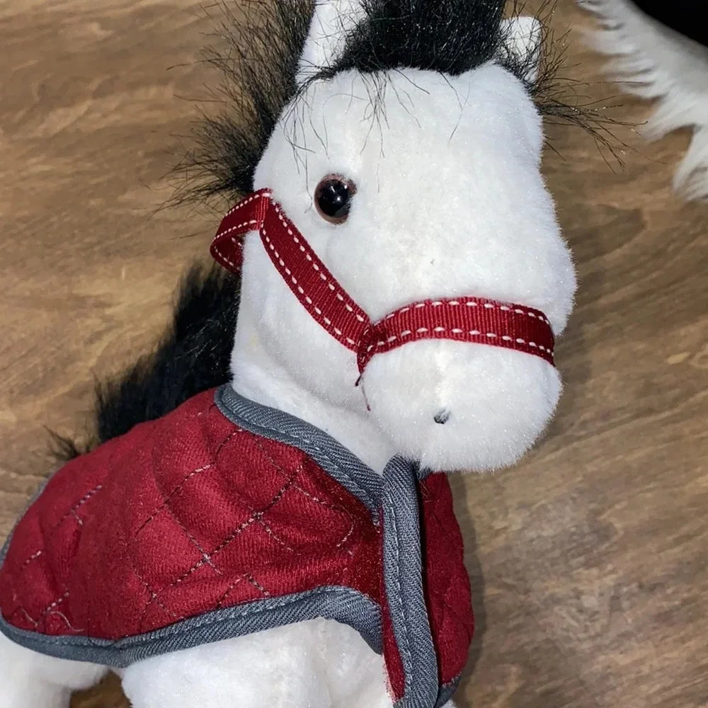 Hugfun professional show horse plush with reins